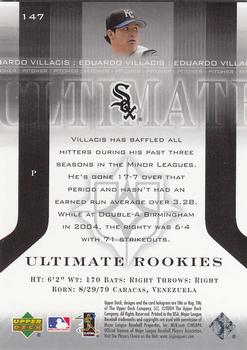 2004 Upper Deck Ultimate Collection #147 Eduardo Villacis Back