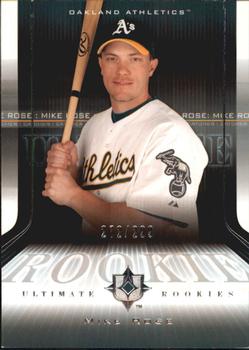 2004 Upper Deck Ultimate Collection #179 Mike Rose Front
