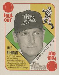 2005 Bowman Heritage - ‘51 Topps Heritage Red Backs #23 Jeff Niemann Front