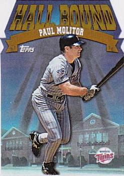 1998 R&N China Topps Porcelain Hall Bound #HB1 Paul Molitor Front