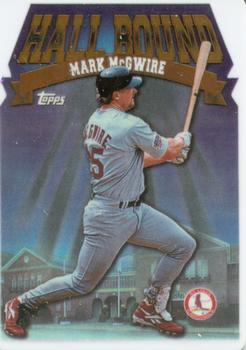 1998 R&N China Topps Porcelain Hall Bound #HB11 Mark McGwire Front