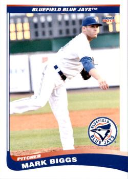 2013 Choice Bluefield Blue Jays #02 Mark Biggs Front