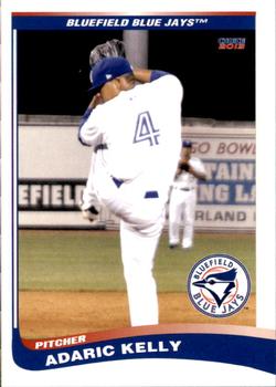 2013 Choice Bluefield Blue Jays #17 Adaric Kelly Front