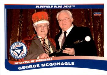 2013 Choice Bluefield Blue Jays #38 George McGonagle Front