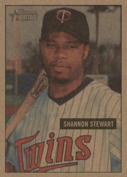 2005 Bowman Heritage - Mahogany #184 Shannon Stewart Front