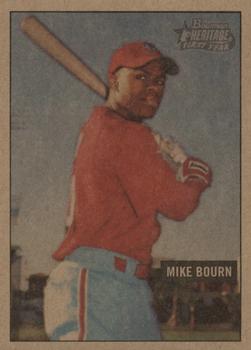 2005 Bowman Heritage - Mahogany #270 Mike Bourn Front