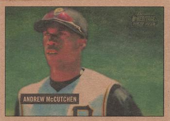 2005 Bowman Heritage - Mahogany #330 Andrew McCutchen Front