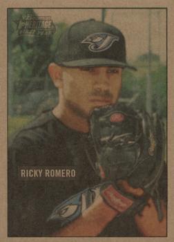 2005 Bowman Heritage - Mahogany #334 Ricky Romero Front