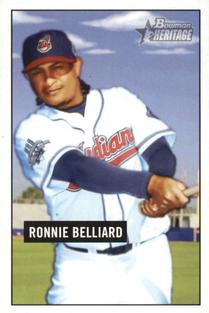 2005 Bowman Heritage - Mini #29 Ronnie Belliard Front