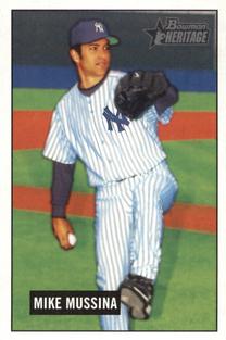 2005 Bowman Heritage - Mini #73 Mike Mussina Front