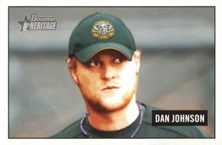 2005 Bowman Heritage - Mini #83 Dan Johnson Front