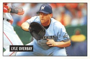 2005 Bowman Heritage - Mini #88 Lyle Overbay Front