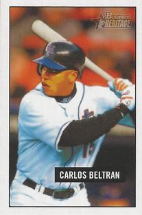 2005 Bowman Heritage - Mini #108 Carlos Beltran Front