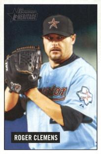 2005 Bowman Heritage - Mini #173 Roger Clemens Front
