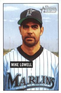 2005 Bowman Heritage - Mini #193 Mike Lowell Front