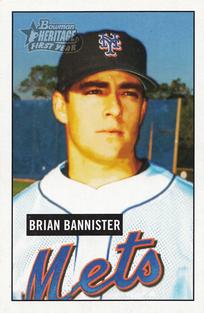 2005 Bowman Heritage - Mini #247 Brian Bannister Front