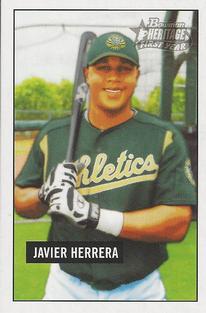 2005 Bowman Heritage - Mini #258 Javi Herrera Front