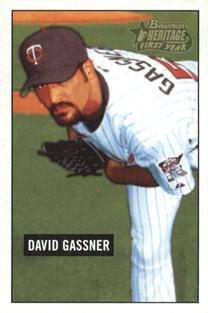 2005 Bowman Heritage - Mini #284 Dave Gassner Front