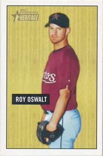 2005 Bowman Heritage - Mini #322 Roy Oswalt Front