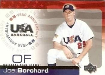 2004 Upper Deck USA 25th Anniversary #USA-21 Joe Borchard Front