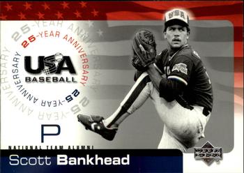 2004 Upper Deck USA 25th Anniversary #USA-8 Scott Bankhead Front