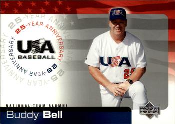 2004 Upper Deck USA 25th Anniversary #USA-12 Buddy Bell Front