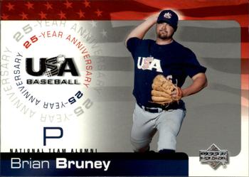 2004 Upper Deck USA 25th Anniversary #USA-27 Brian Bruney Front