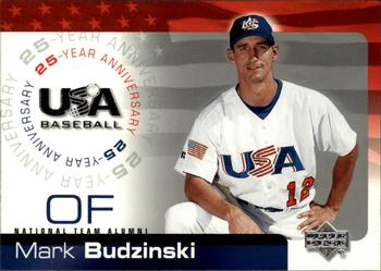 2004 Upper Deck USA 25th Anniversary #USA-28 Mark Budzinski Front