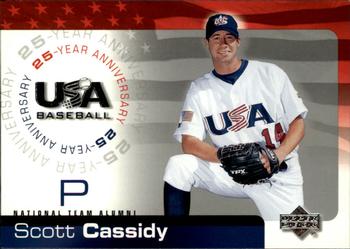 2004 Upper Deck USA 25th Anniversary #USA-37 Scott Cassidy Front