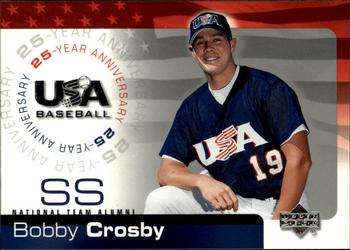 2004 Upper Deck USA 25th Anniversary #USA-41 Bobby Crosby Front