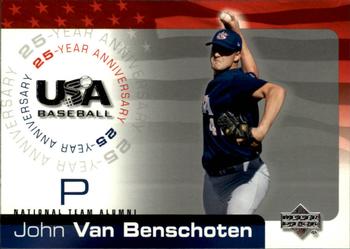 2004 Upper Deck USA 25th Anniversary #USA-63 John VanBenschoten Front