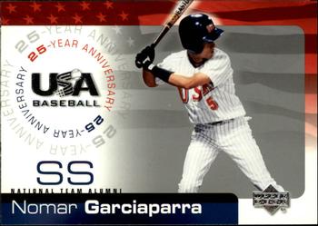 2004 Upper Deck USA 25th Anniversary #USA-64 Nomar Garciaparra Front