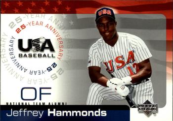2004 Upper Deck USA 25th Anniversary #USA-78 Jeffrey Hammonds Front