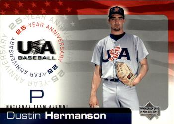 2004 Upper Deck USA 25th Anniversary #USA-82 Dustin Hermanson Front
