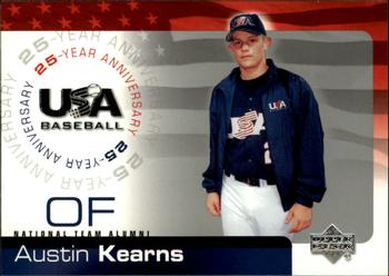 2004 Upper Deck USA 25th Anniversary #USA-95 Austin Kearns Front