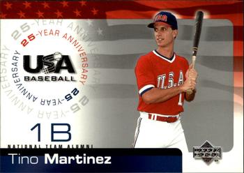 2004 Upper Deck USA 25th Anniversary #USA-120 Tino Martinez Front