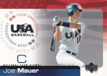 2004 Upper Deck USA 25th Anniversary #USA-121 Joe Mauer Front