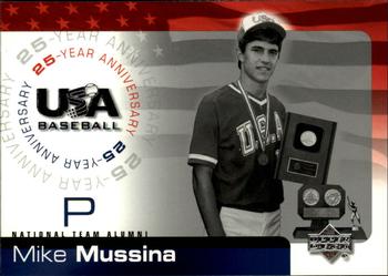 2004 Upper Deck USA 25th Anniversary #USA-134 Mike Mussina Front