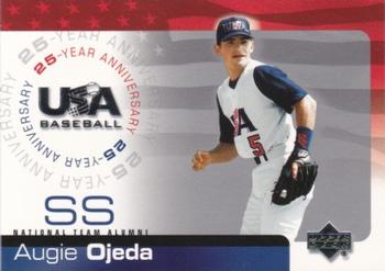 2004 Upper Deck USA 25th Anniversary #USA-138 Augie Ojeda Front