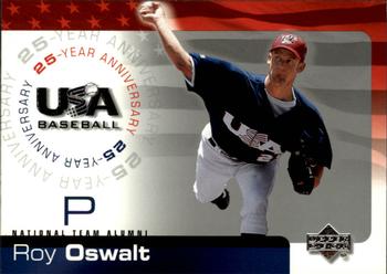 2004 Upper Deck USA 25th Anniversary #USA-141 Roy Oswalt Front