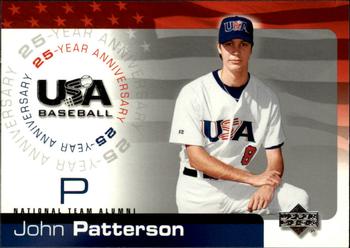 2004 Upper Deck USA 25th Anniversary #USA-143 John Patterson Front