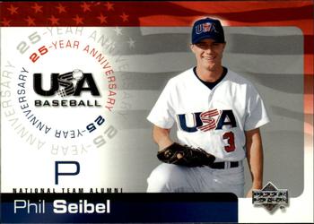 2004 Upper Deck USA 25th Anniversary #USA-162 Phil Seibel Front