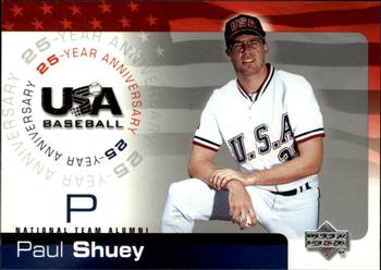 2004 Upper Deck USA 25th Anniversary #USA-165 Paul Shuey Front