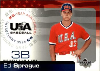 2004 Upper Deck USA 25th Anniversary #USA-171 Ed Sprague Front