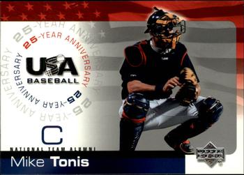 2004 Upper Deck USA 25th Anniversary #USA-177 Mike Tonis Front