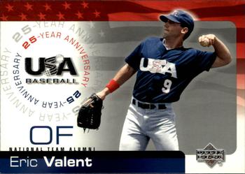 2004 Upper Deck USA 25th Anniversary #USA-181 Eric Valent Front