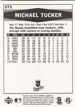 2004 Upper Deck Vintage #273 Michael Tucker Back