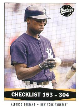 2004 Upper Deck Vintage #299 Alfonso Soriano Front