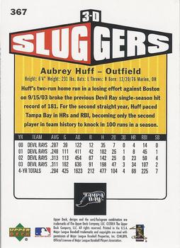 2004 Upper Deck Vintage #367 Aubrey Huff Back