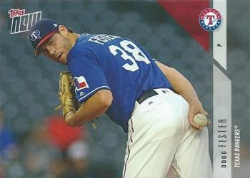 2018 Topps Now Road to Opening Day Texas Rangers #OD-214 Doug Fister Front